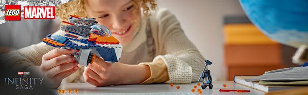 Immagine del prodotto LEGO - SUPER HEROES MARVEL Warbird Rocket vs Ronan 76278