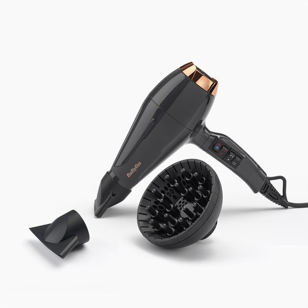 "BABYLISS - Asciugacapelli 6719DE-GRIGIO/BRONZO"