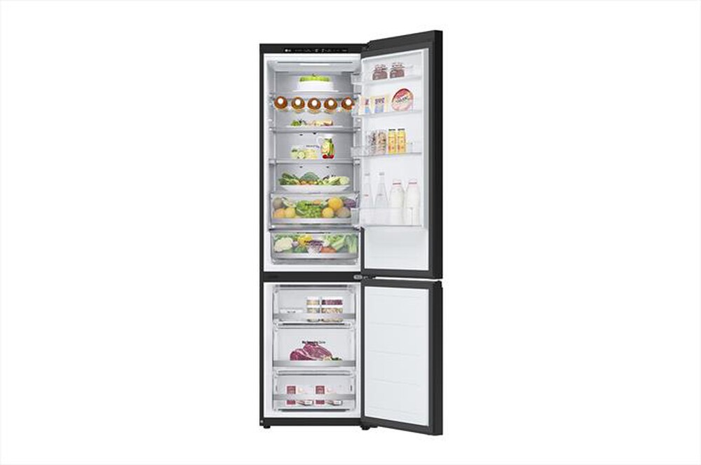 "LG - Frigorifero combinato GBB72BM9DQ Classe D 387 lt-Nero"