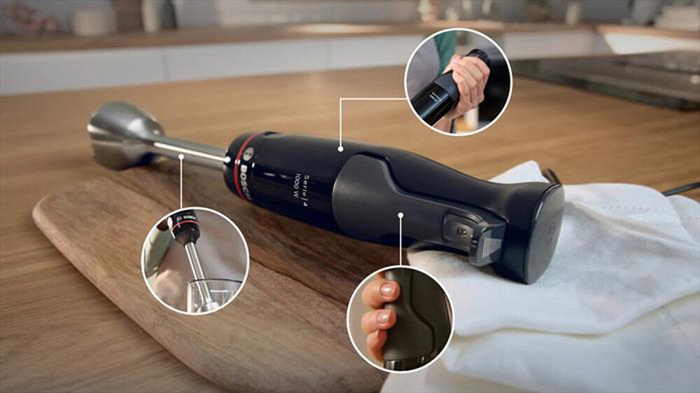 "BOSCH - Frullatore ad immersione MSM4B623-Antracite, Trasparente"