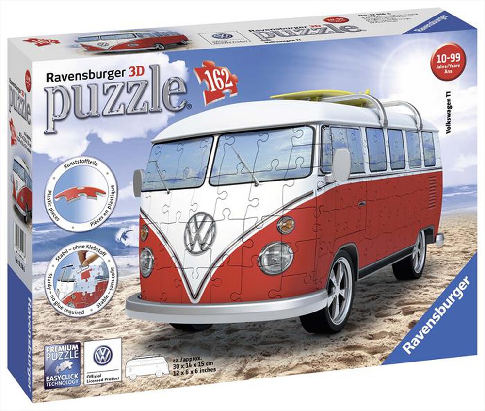 "RAVENSBURGER - CAMPER VOLKSWAGEN PUZZLE 3D"