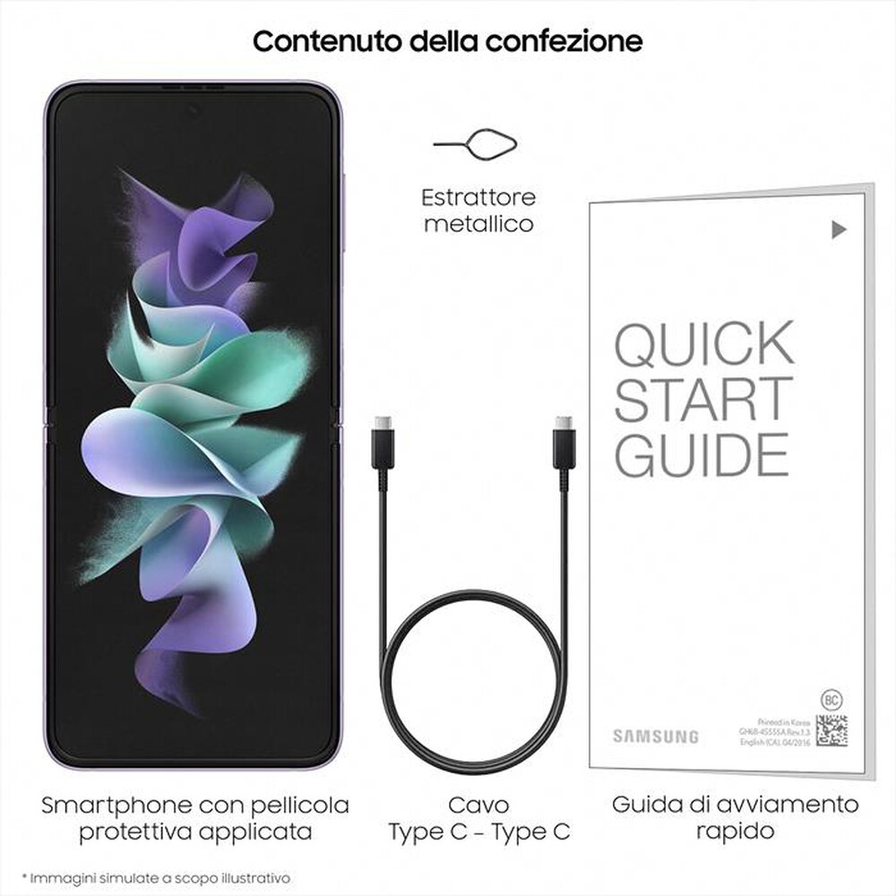 "SAMSUNG - GALAXY Z FLIP3 5G 128GB-Lavender"