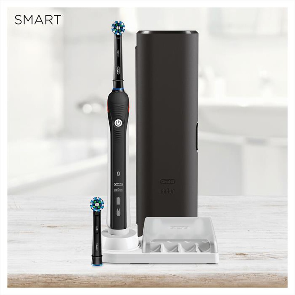 "ORAL-B - SPAZZOLINO ELETTRICO SMART 4 4500 CROSSACTION-NERO"