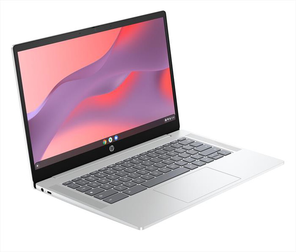 "HP - CHROMEBOOK 14A-NF0016NL ChromeOS 14\"-Argento ghiaccio"
