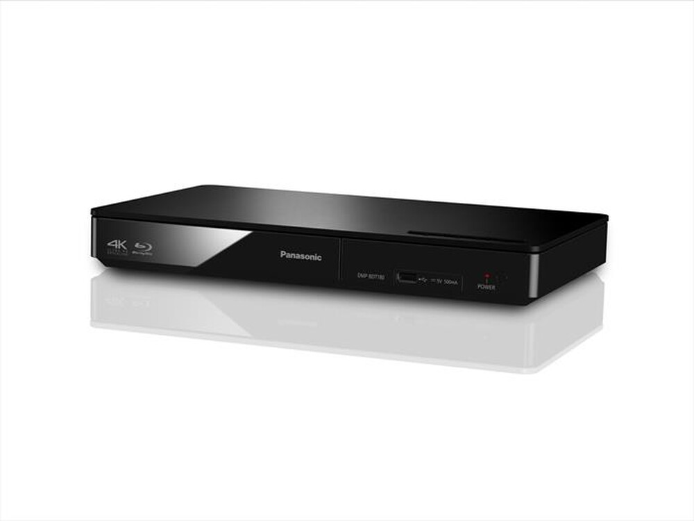 "PANASONIC - Lettore Blu-ray e DVD 3D 4K DMP-BDT180-NERO"