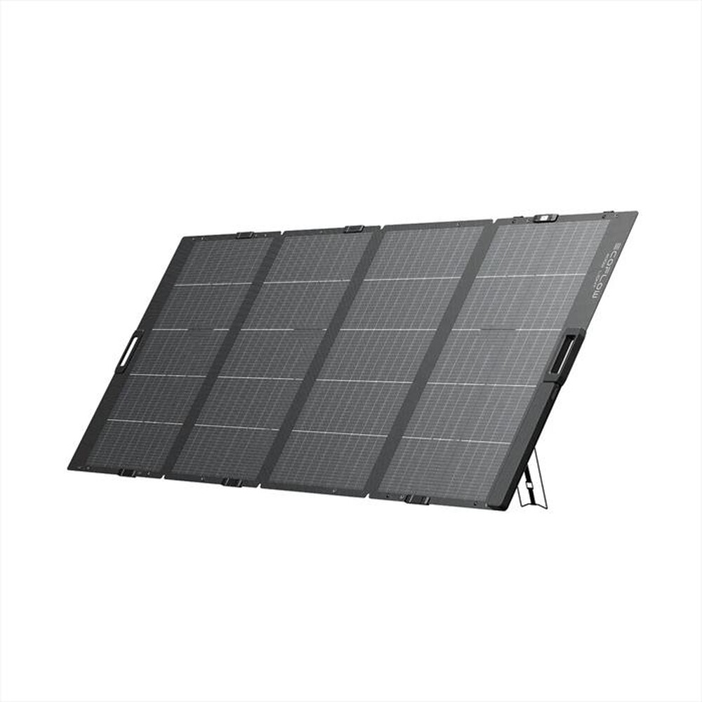 ECOFLOW - PANNELLO SOLARE 400W LEGGERO PORTATILE-Nero