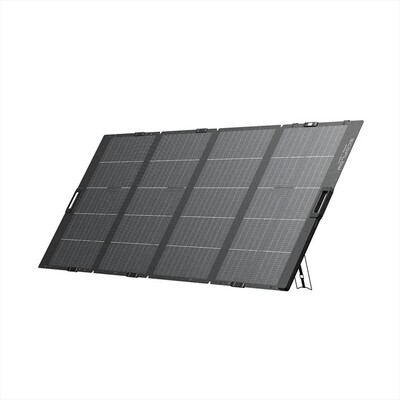 ECOFLOW - PANNELLO SOLARE 400W LEGGERO PORTATILE-Nero