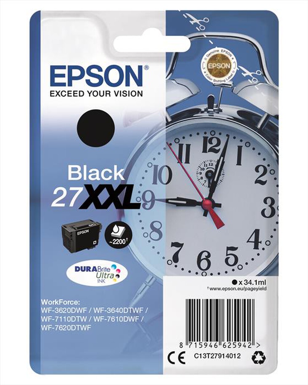 "EPSON - C13T27914022-Nero"