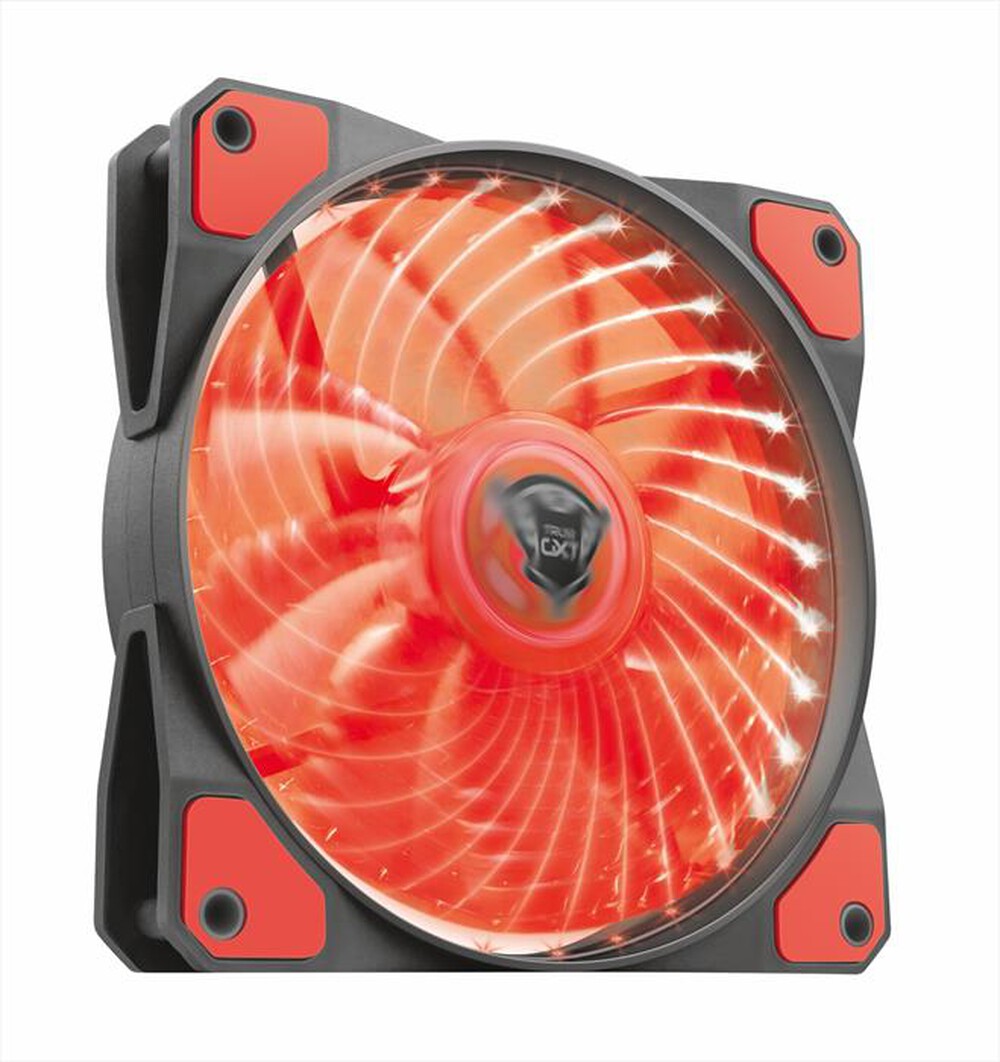 Immagine del prodotto TRUST - GXT762R ILLMN CASEFN RED-Black/Red