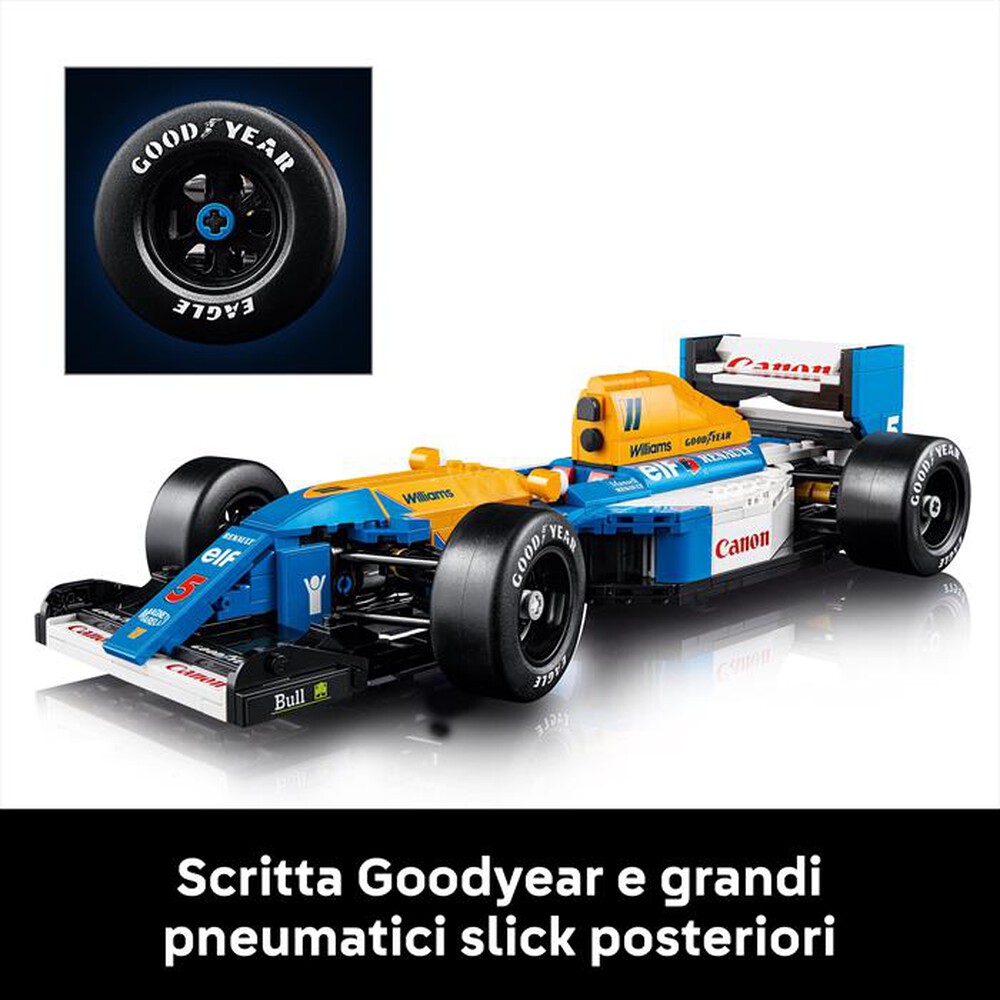 Immagine del prodotto LEGO - ICONS Williams Racing FW14B e Nigel Mansell 10353