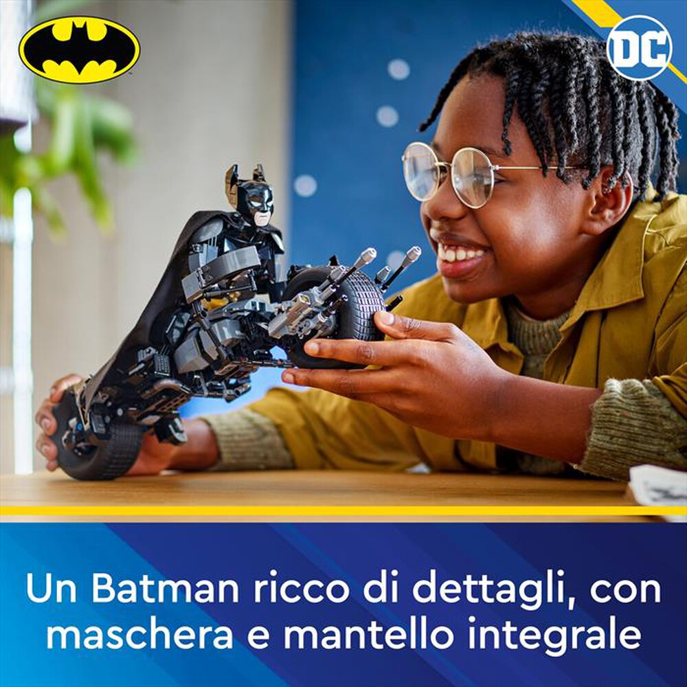Immagine del prodotto LEGO - SUPER HEROES Personaggio Batman con Bat-Pod 76273