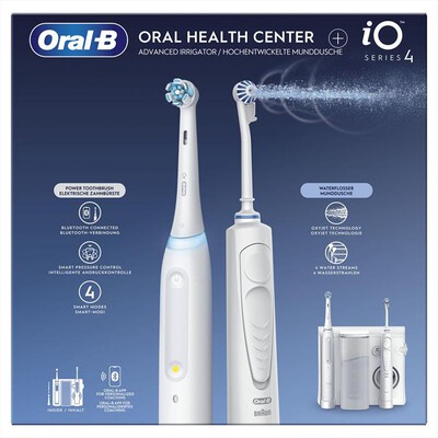 ORAL-B - Spazzolino + idropulsore HEALTH CENTER-Bianco