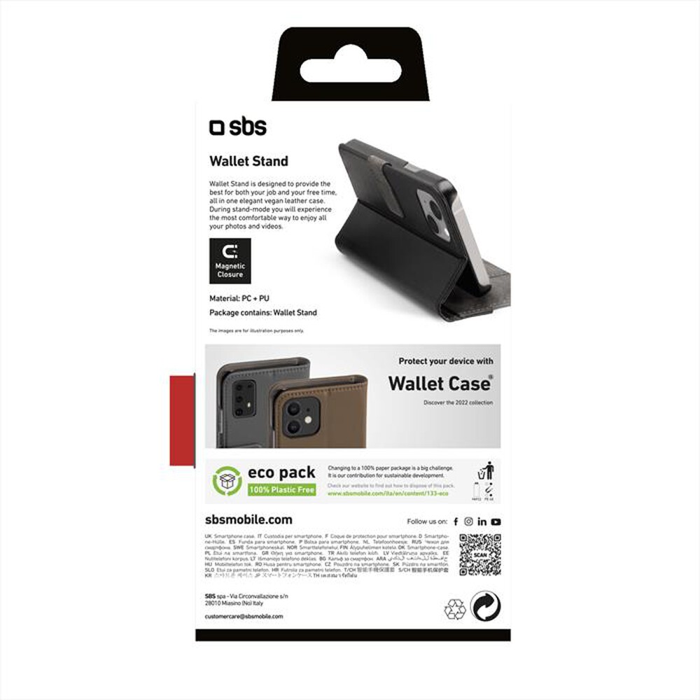 Immagine del prodotto SBS - Cover TEBKWALIP1461K per iPhone 14-Nero