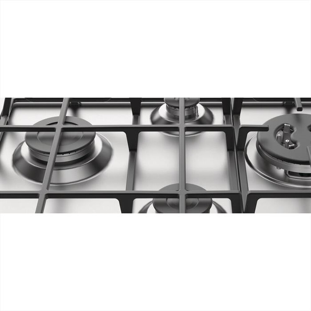 "HOTPOINT ARISTON - Piano cottura a gas PCN 641 T/IX/HAR 59cm-Inox"