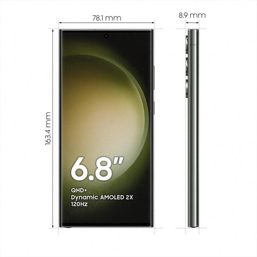 Immagine del prodotto SAMSUNG - Galaxy S23 Ultra 12+512GB-Green