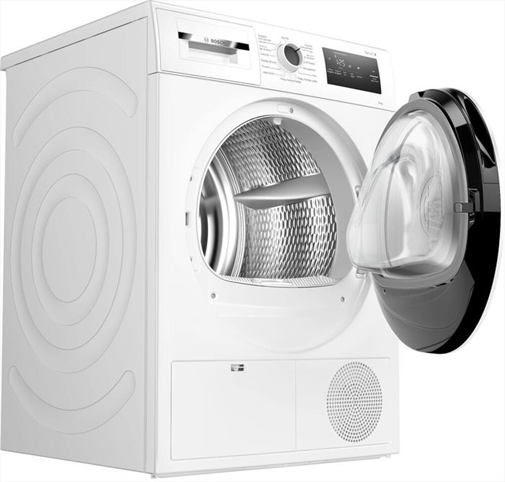 "BOSCH - Asciugatrice SERIE 4, 8 KG CLASSE A++ WTH85208II-Bianco"