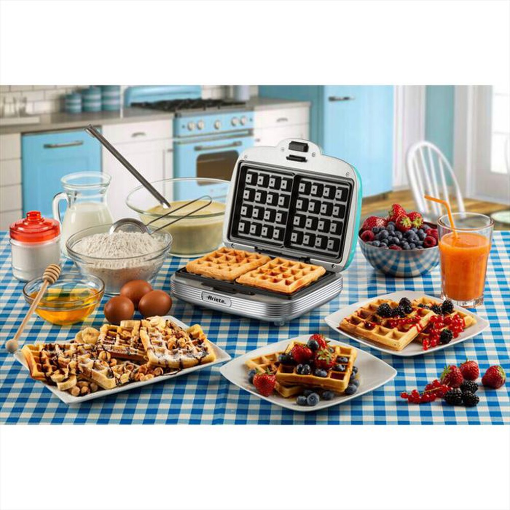 Immagine del prodotto ARIETE - 1973 Party Time Macchina per Waffle-celeste