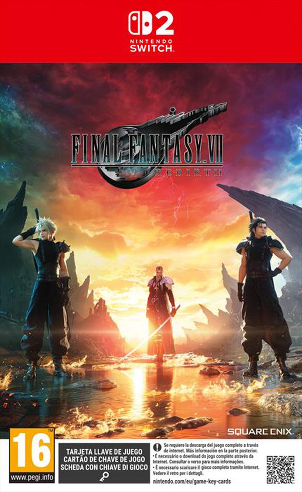 Immagine del prodotto BANDAI SQUARE ENIX - FINAL FANTASY VII REBIRTH NSW2
