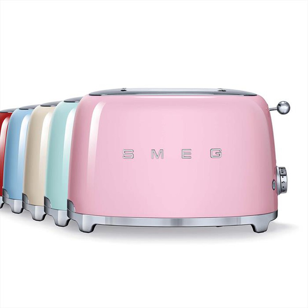 "SMEG - Tostapane 50's Style 2x2 fette – TSF01PKEU-rosa"