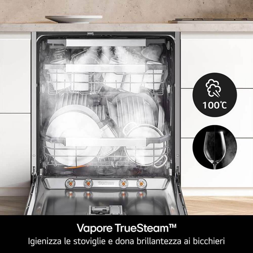 Immagine del prodotto LG - Lavastoviglie DF375HVS Classe A 14 coperti-Argento