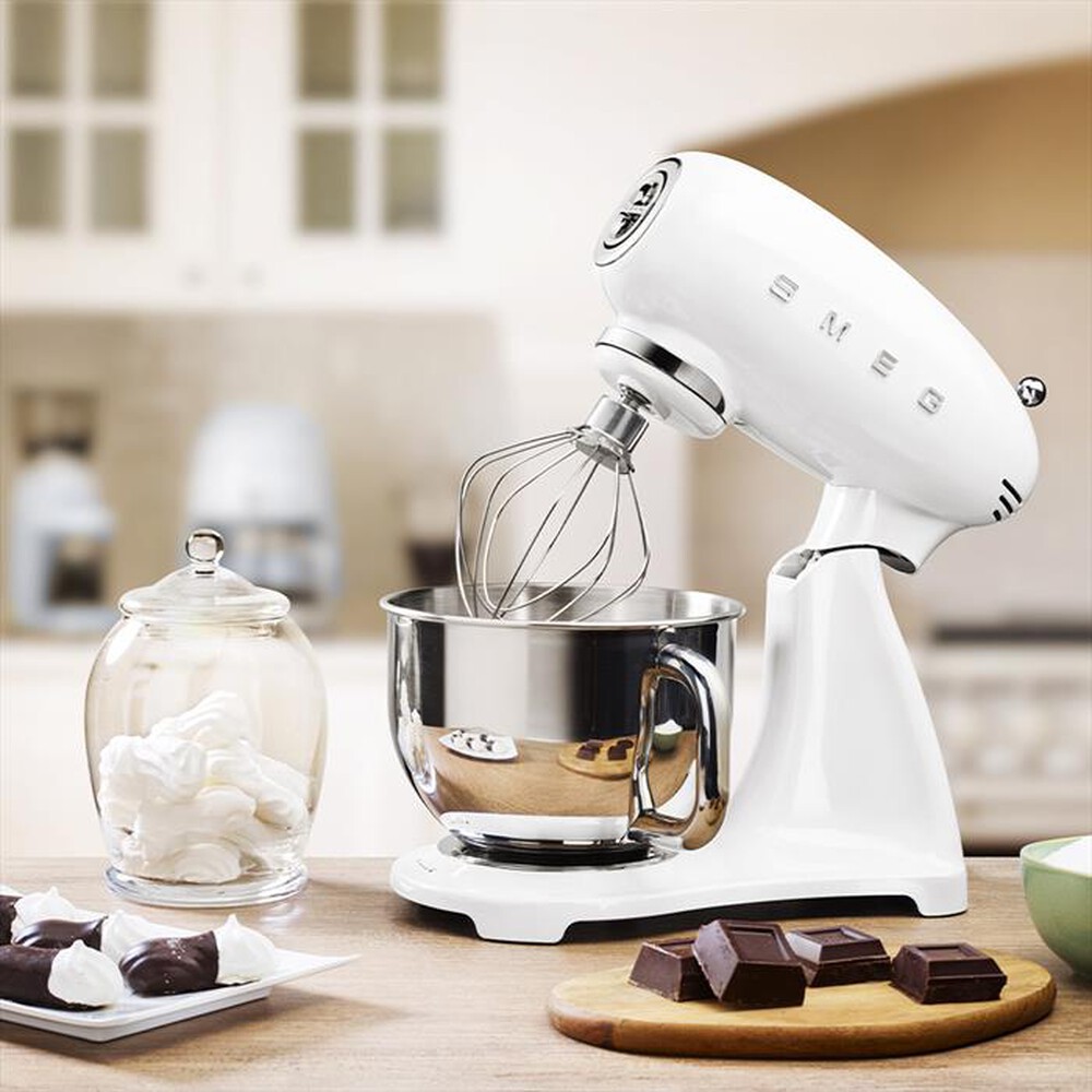 "SMEG - Impastatrice Full Color 50's Style – SMF03WHEU"