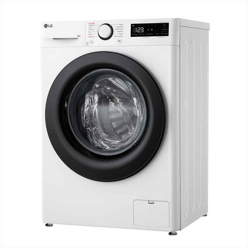 "LG - Lavatrice AI DD R3 F2R3S08NSWB 8kg Classe A-Bianco"