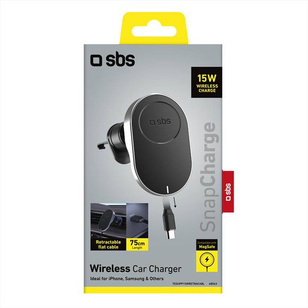 Immagine del prodotto SBS - TESUPP15WRETRACABL-Nero