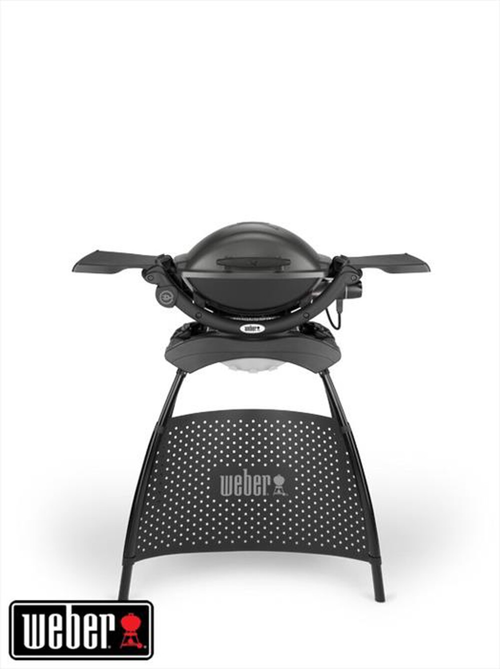 "WEBER - Barbecue elettrico Q 1400 STAND-NERO"