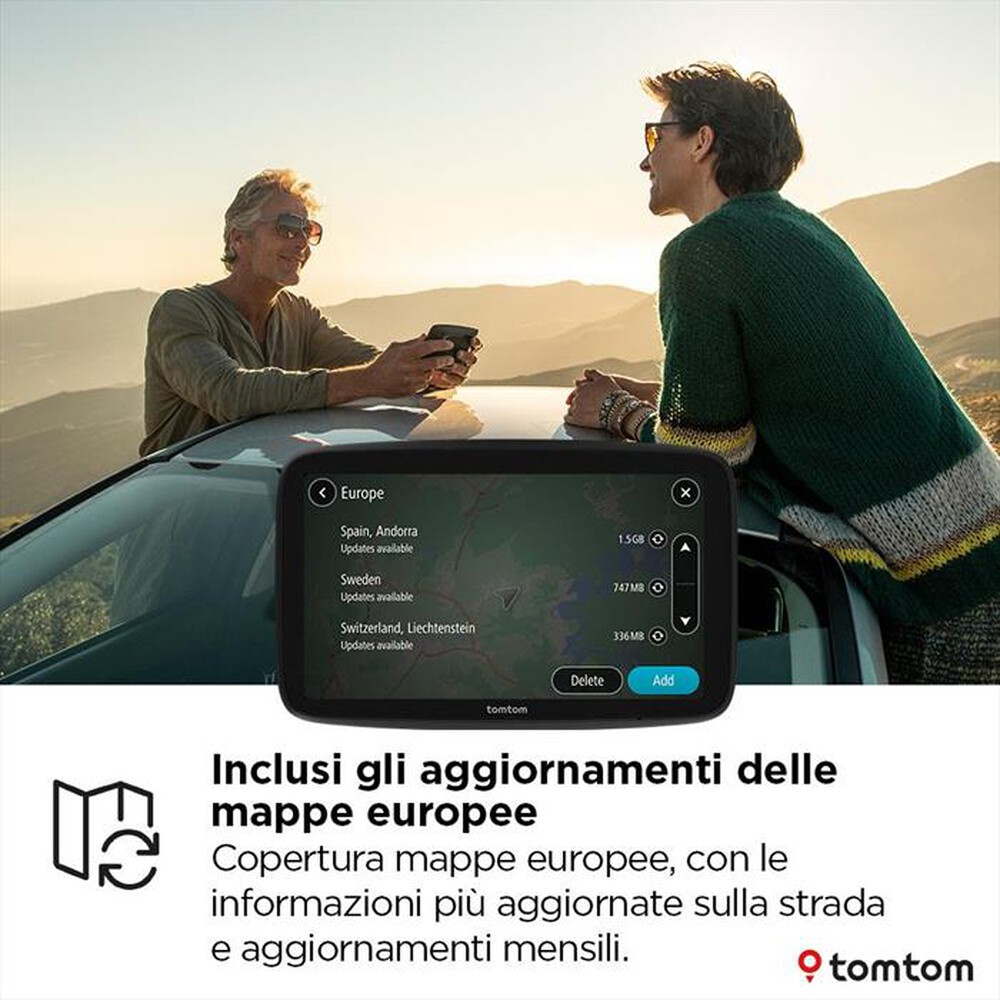 Immagine del prodotto TOM TOM - GO CLASSIC 5" 2A GENERAZIONE-Nero