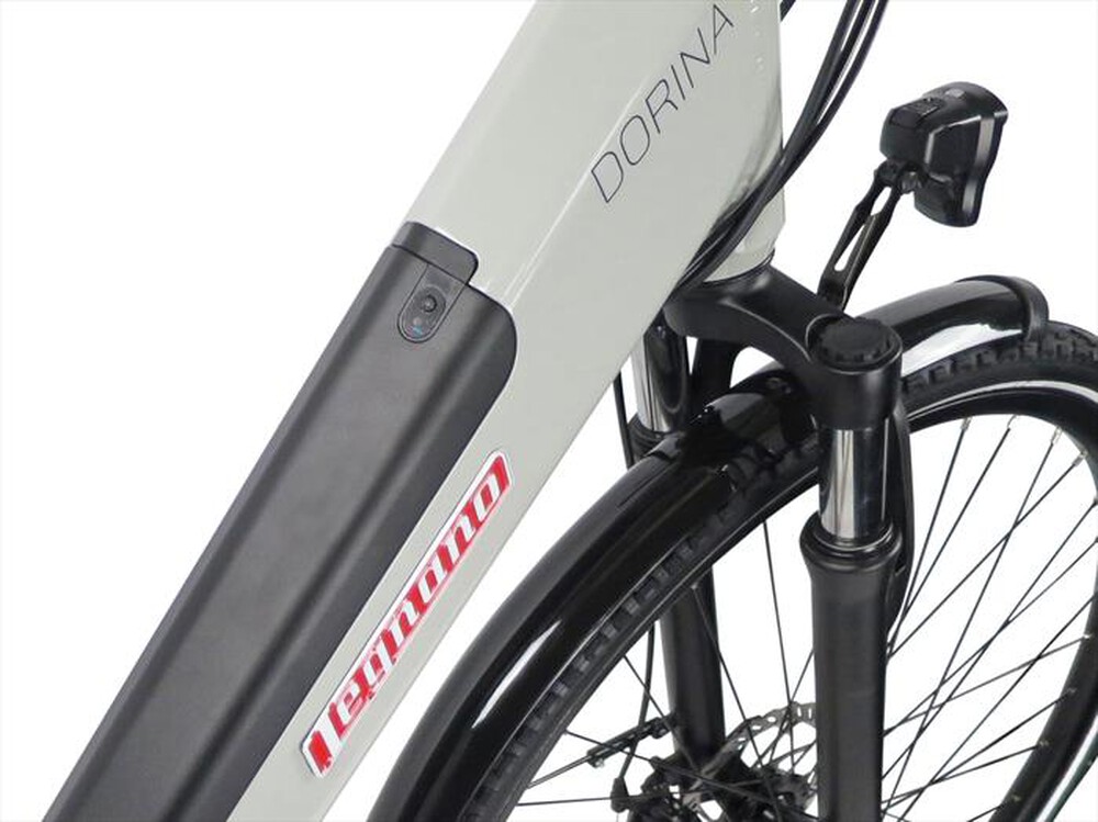 "LEGNANO - E-BIKE CITY ARIA DORINA-Bianco e grigio"