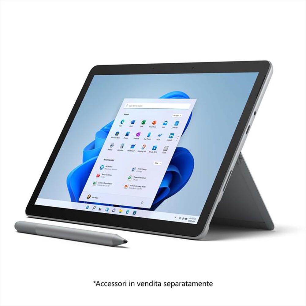 "MICROSOFT - SURFACE GO3 P/4/64 LTE-Platinum"