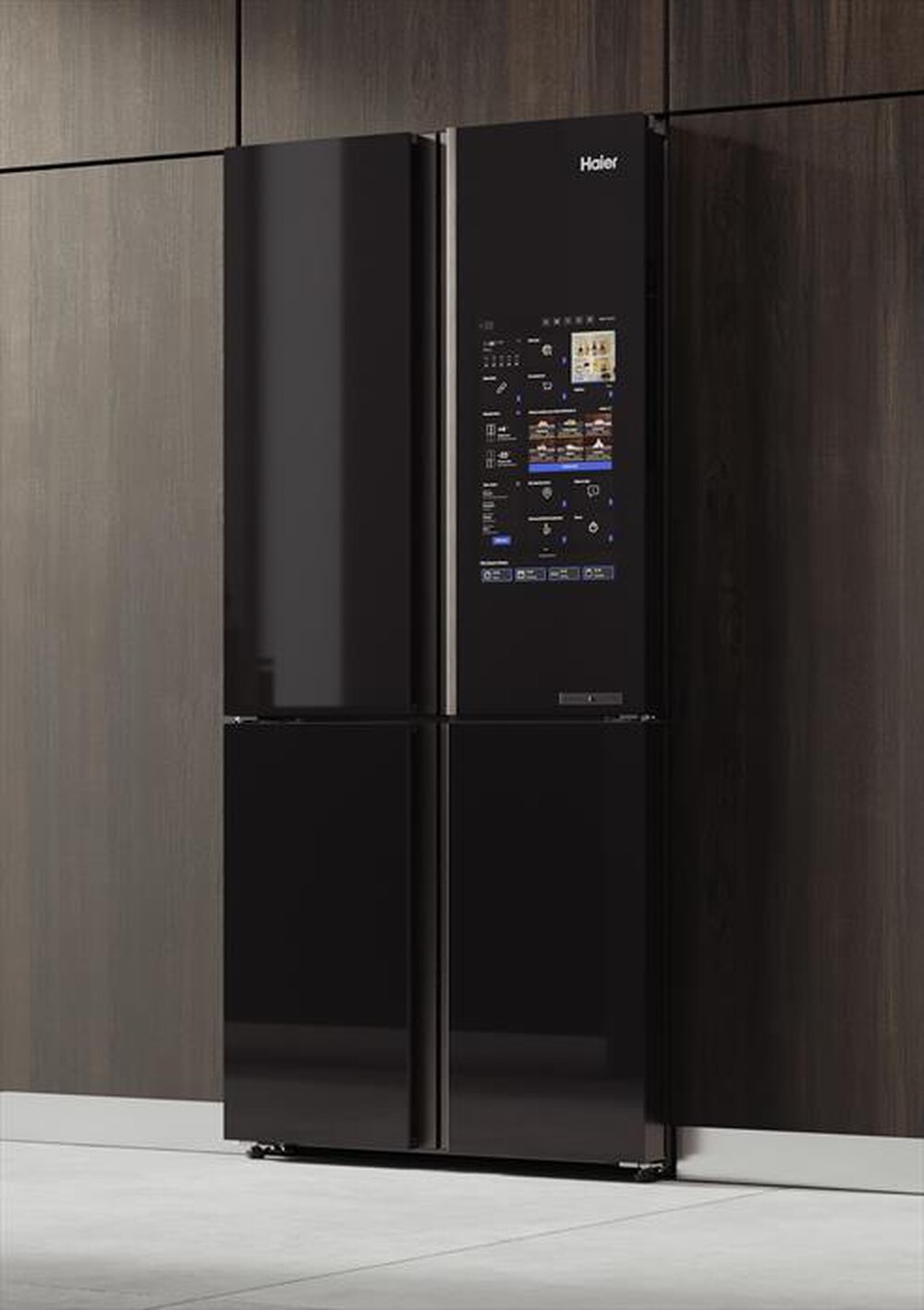 "HAIER - Frigorifero side by side HCW9919FSGB Classe F-Nero"