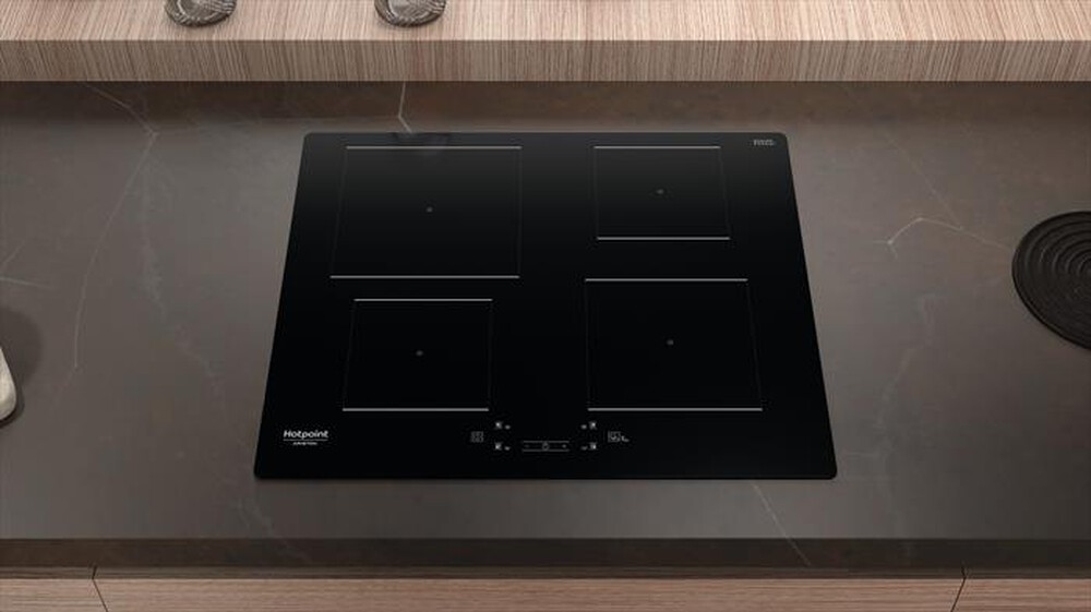 "HOTPOINT ARISTON - Piano cottura induzione HQ 5660S NE 59 cm-Nero"