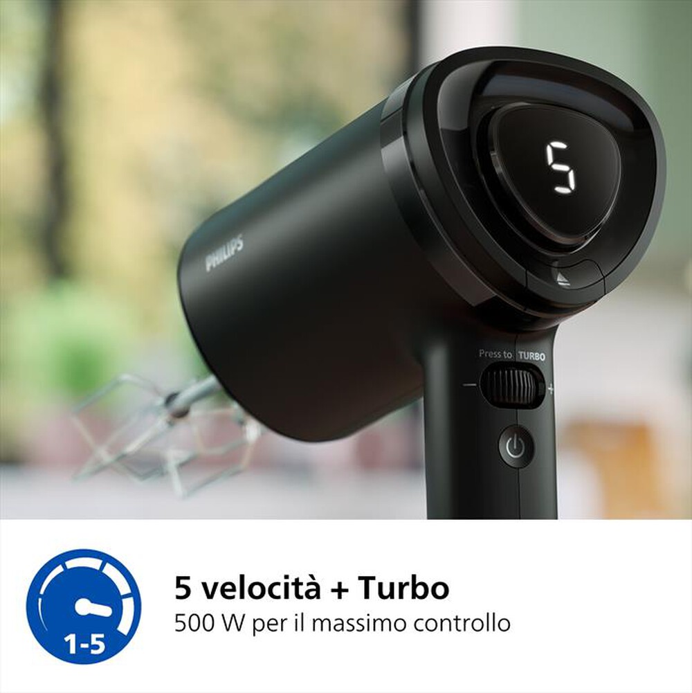 Immagine del prodotto PHILIPS - Sbattitore mixer SERIE 5000 5IN1 HR3781/20-Nero
