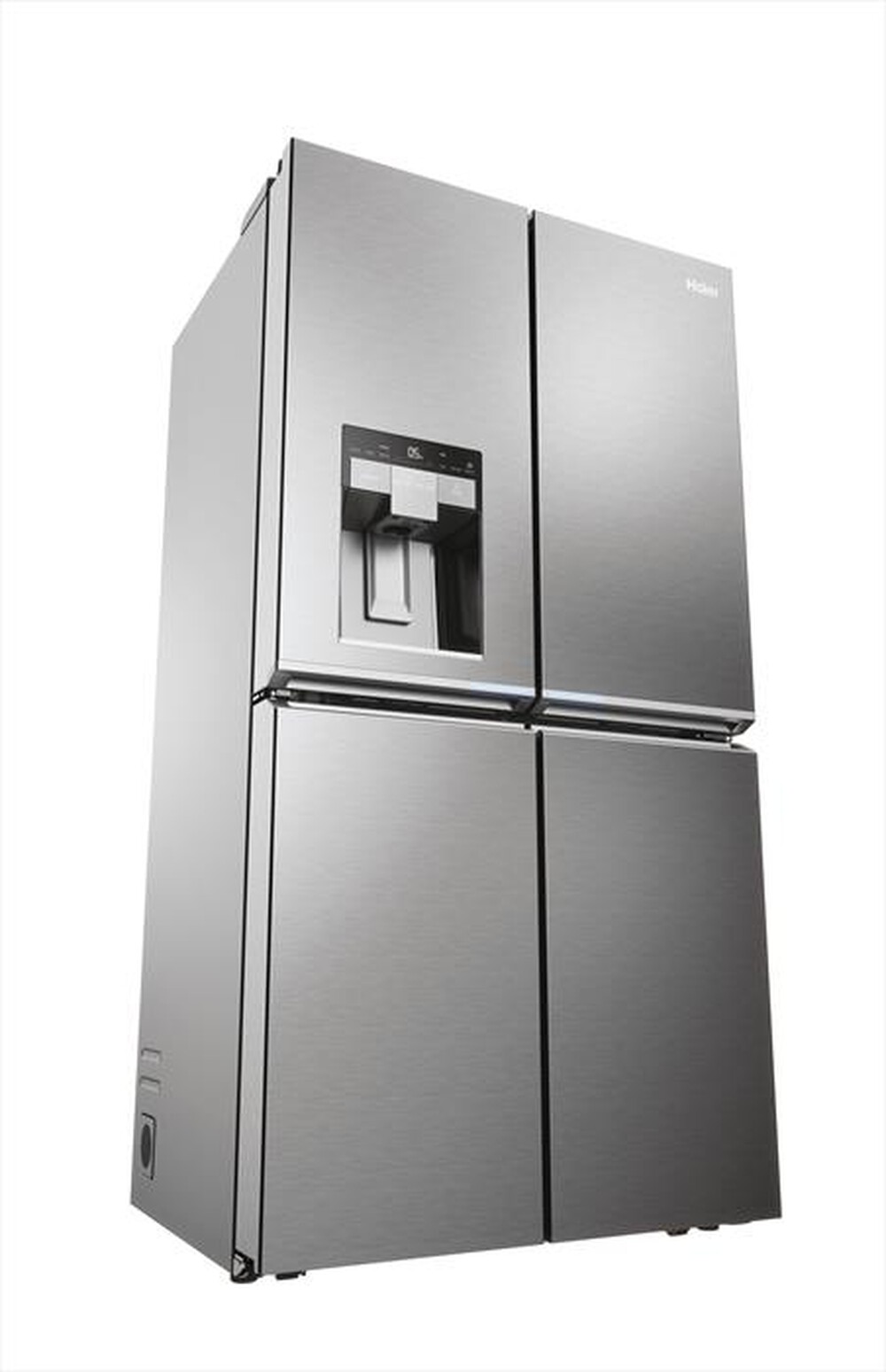 Immagine del prodotto HAIER - Frigorifero side by side HCR7918EIMP ClasseE 601lt-Platino, Acciaio inossidabile