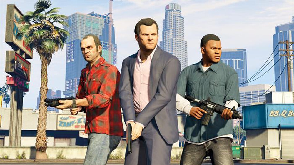 Immagine del prodotto ROCKSTAR GAMES - GTA 5 PS4 (PREMIUM EDITION)