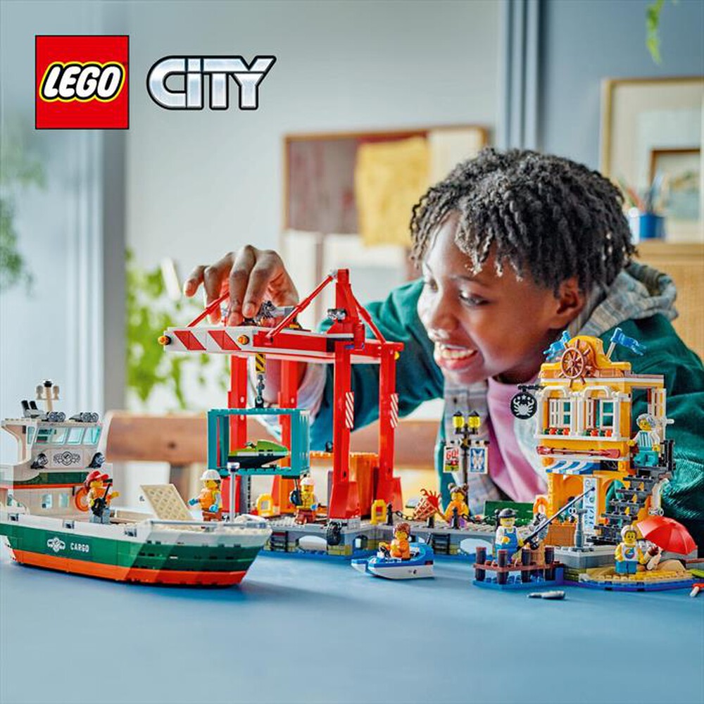 Immagine del prodotto LEGO - MY CITY Porto e nave merci 60422