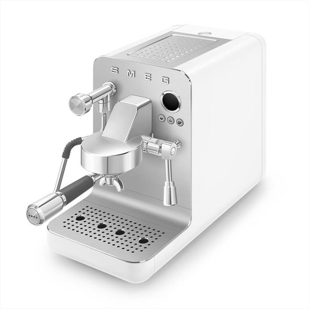 "SMEG - Macchina da caffè espresso EMC02WHMEU-Bianco"