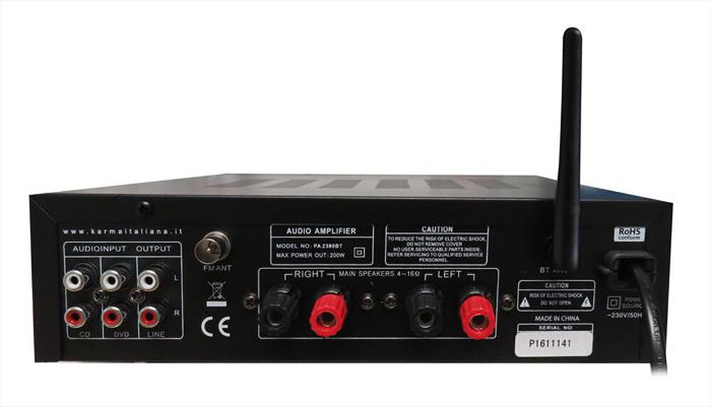 "KARMA - PA 2380BT-Nero"