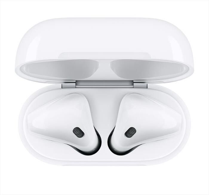 APPLE - AirPods con custodia Wireless (2019) - Bianco | Euronics