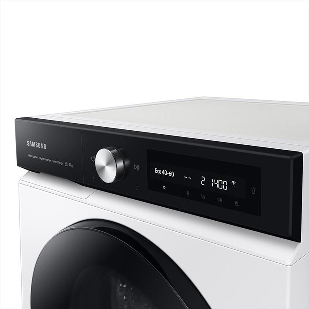 "SAMSUNG - Lavatrice WW11BB744DGES3 11Kg Classe A-bianco oblò black"