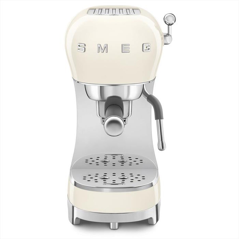 "SMEG - Macchina da Caffè Espresso 50's Style ECF02CREU-Panna"