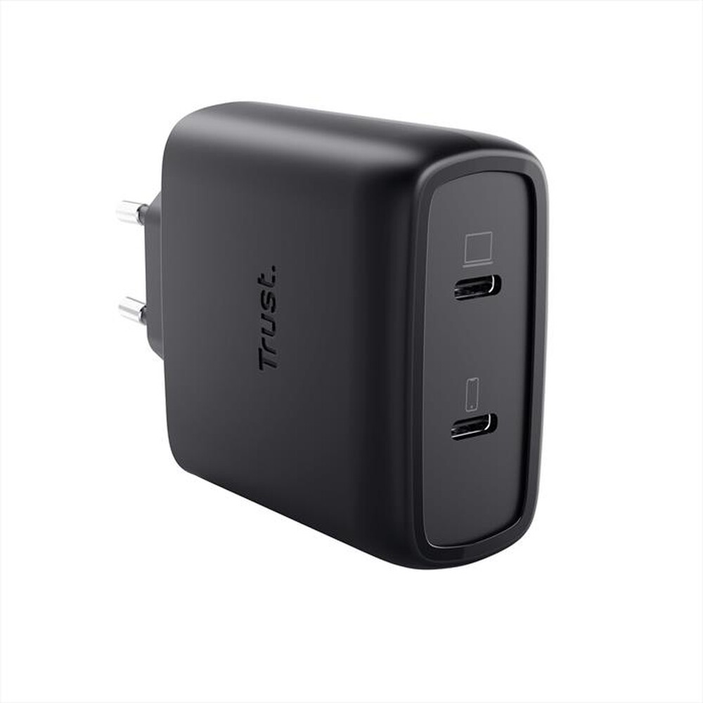 Immagine del prodotto TRUST - MAXO 65W 2P USB-C GAN CHARGER-Black