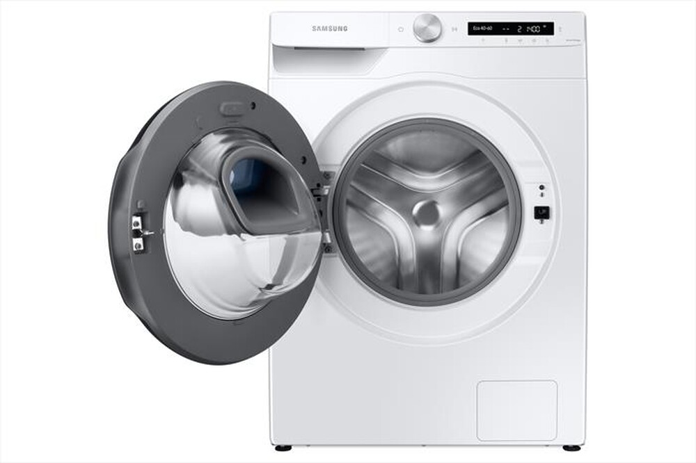 "SAMSUNG - Lavatrice WW90T554DAW/S3 ADDWASH AI CONTROL 9Kg-BIANCO CON OBLO' Shiny Black"