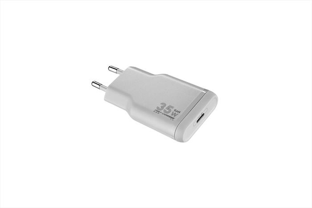 Immagine del prodotto TUCANO - Power Kit ONE: Caricatore GaN 35W + Cavo USB-C 60W-GRIGIO