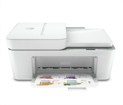 HP - Multifunzione DESKJET 4122E con Instant Ink-Bianca
