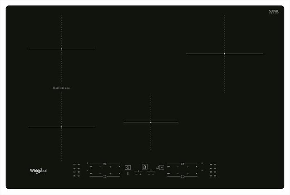 "WHIRLPOOL - Piano cottura induzione WB B4877 NE"