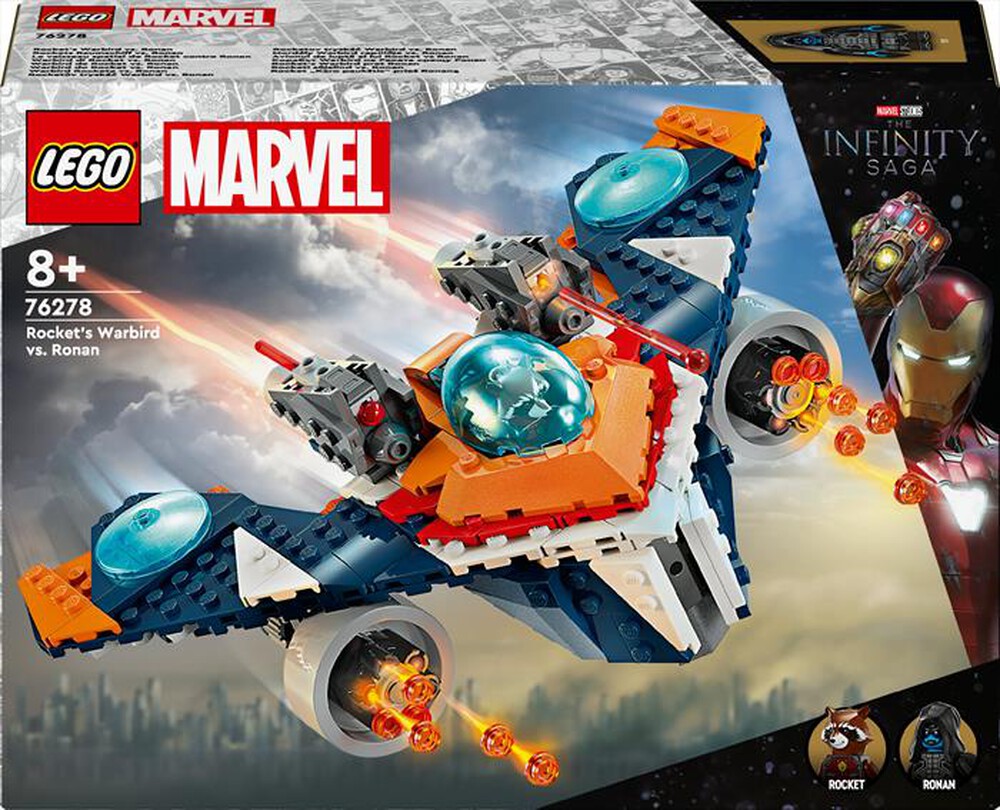 Immagine del prodotto LEGO - SUPER HEROES MARVEL Warbird Rocket vs Ronan 76278