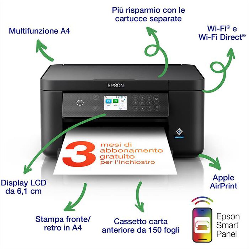 "EPSON - Multifunzione EXPRESSION XP-5200"