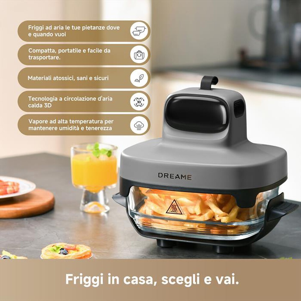 Immagine del prodotto DREAME - Friggitrice ad aria TASTI AIRF-Grigio